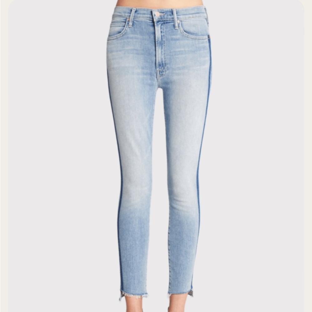 Mother Stunner Zip Ankle Step Fray Racer Kitty 26 NWT